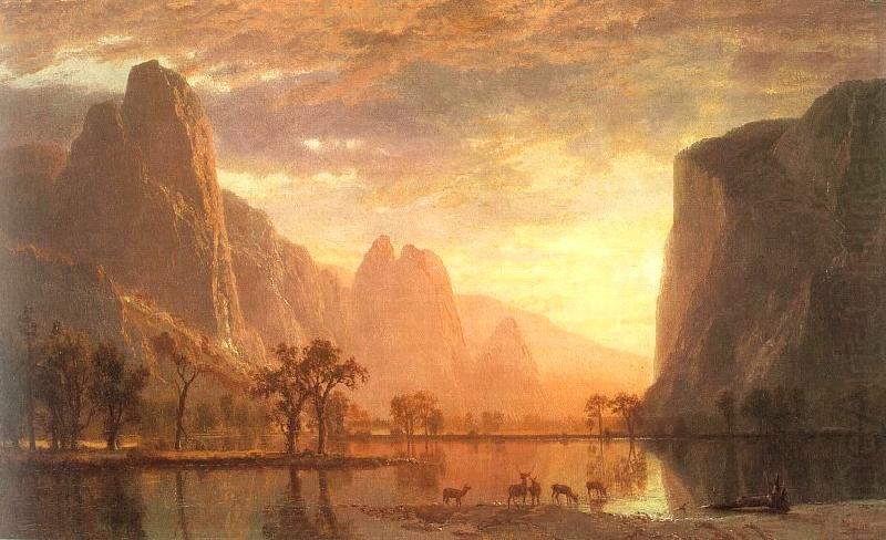 Valley of the Yosemite, Bierstadt, Albert